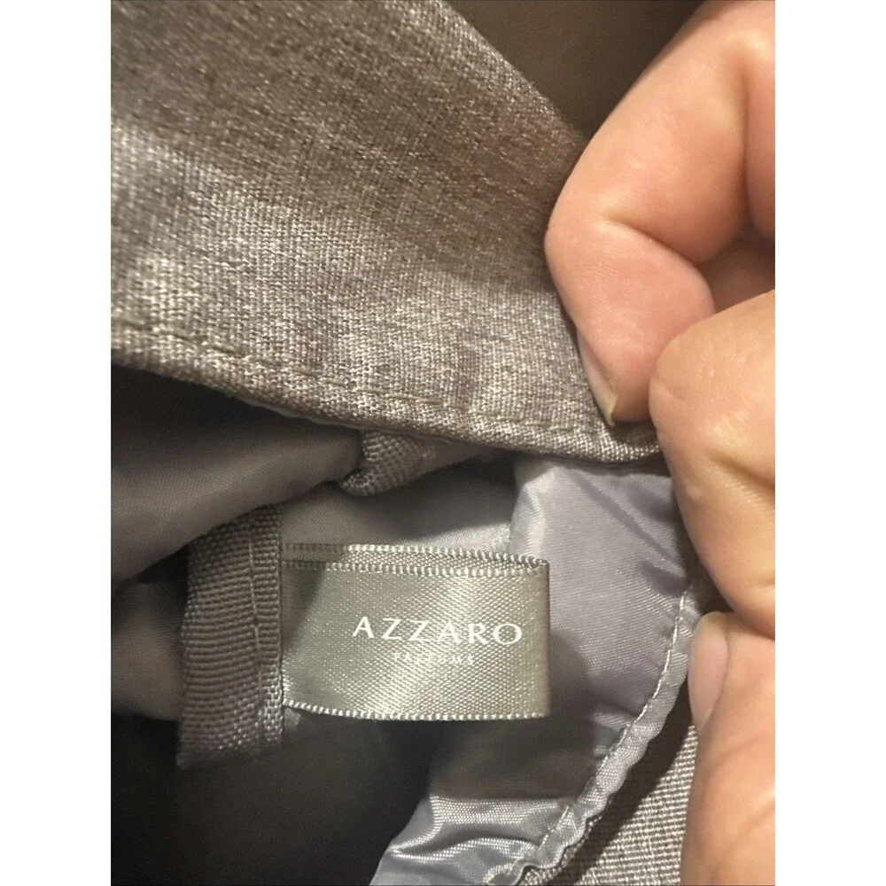Azzarro Perfums Gray NWOT Toiletry Bag backpack